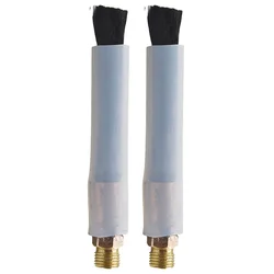 2pcs Carbon Fiber Pickling Brush Electrolytic Polishing Brushes For Weld Seam Bead Joint Cleaning Polishing Machine Welding Seam
