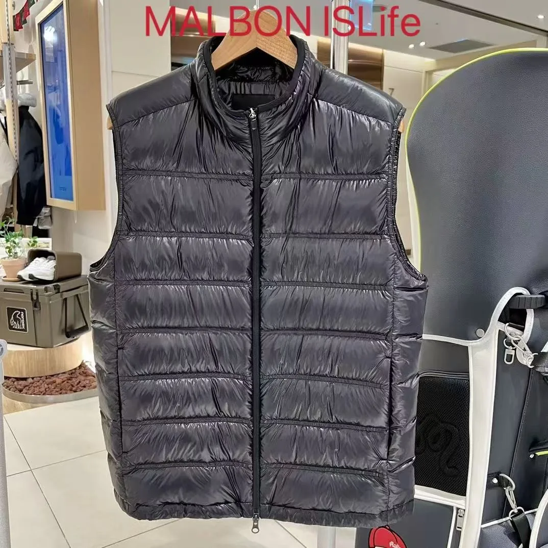 Golf Wear Autumn/Winter 2024 Men's down jacket Brightening Sport Breathable warm padded vest