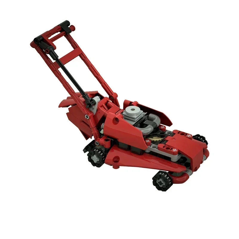 

MOC Building Blocks The Rich Kid Lawn Mower Building Block Education Educational Toys Juguetes For Kid Children Birthday Gift