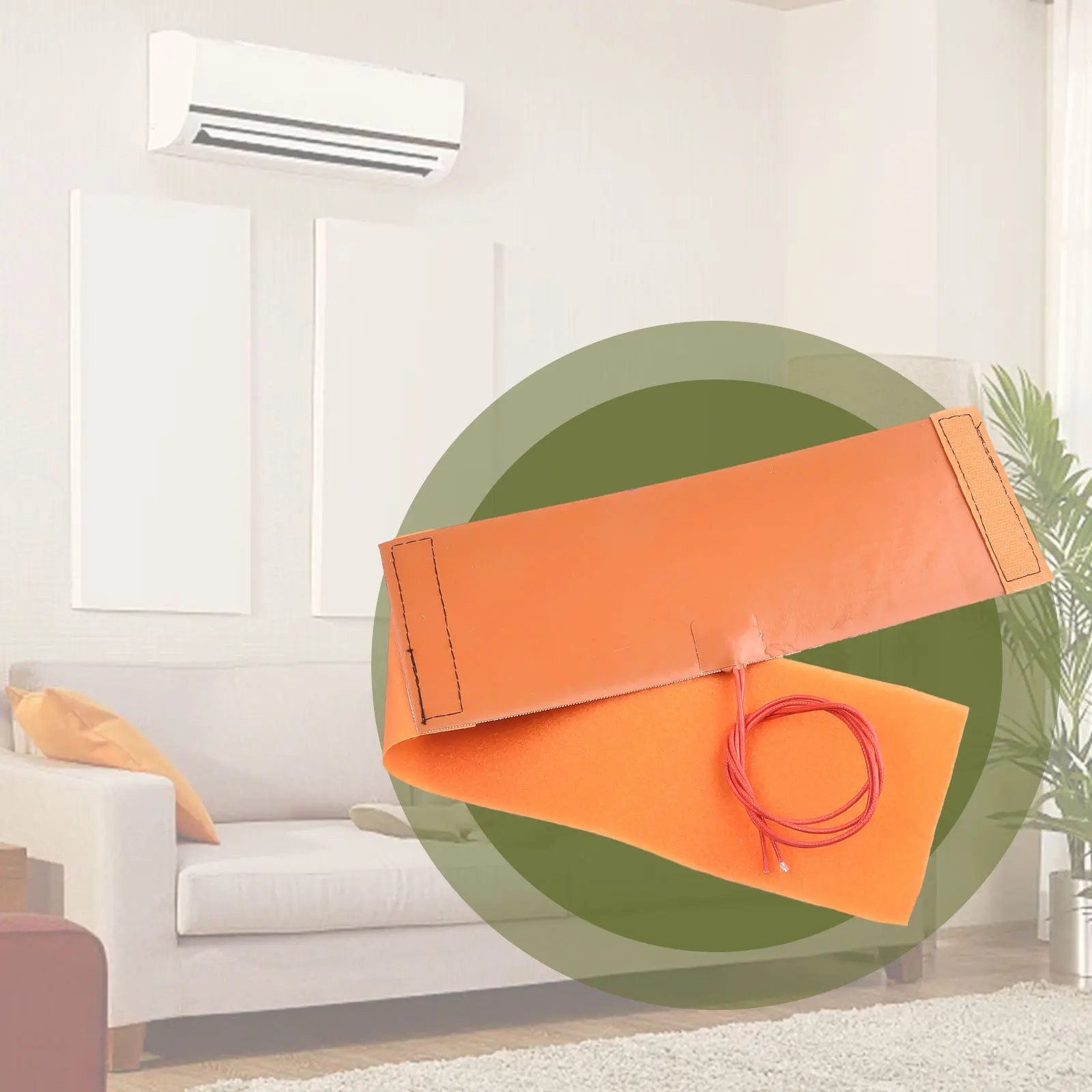 

Силиконовый подогреватель для бутылок, гибкая грелка, коврик, 12 В, 240 Вт, элемент оранжевого цвета, 10x30 см, высокое качество, лидер продаж, аксессуары