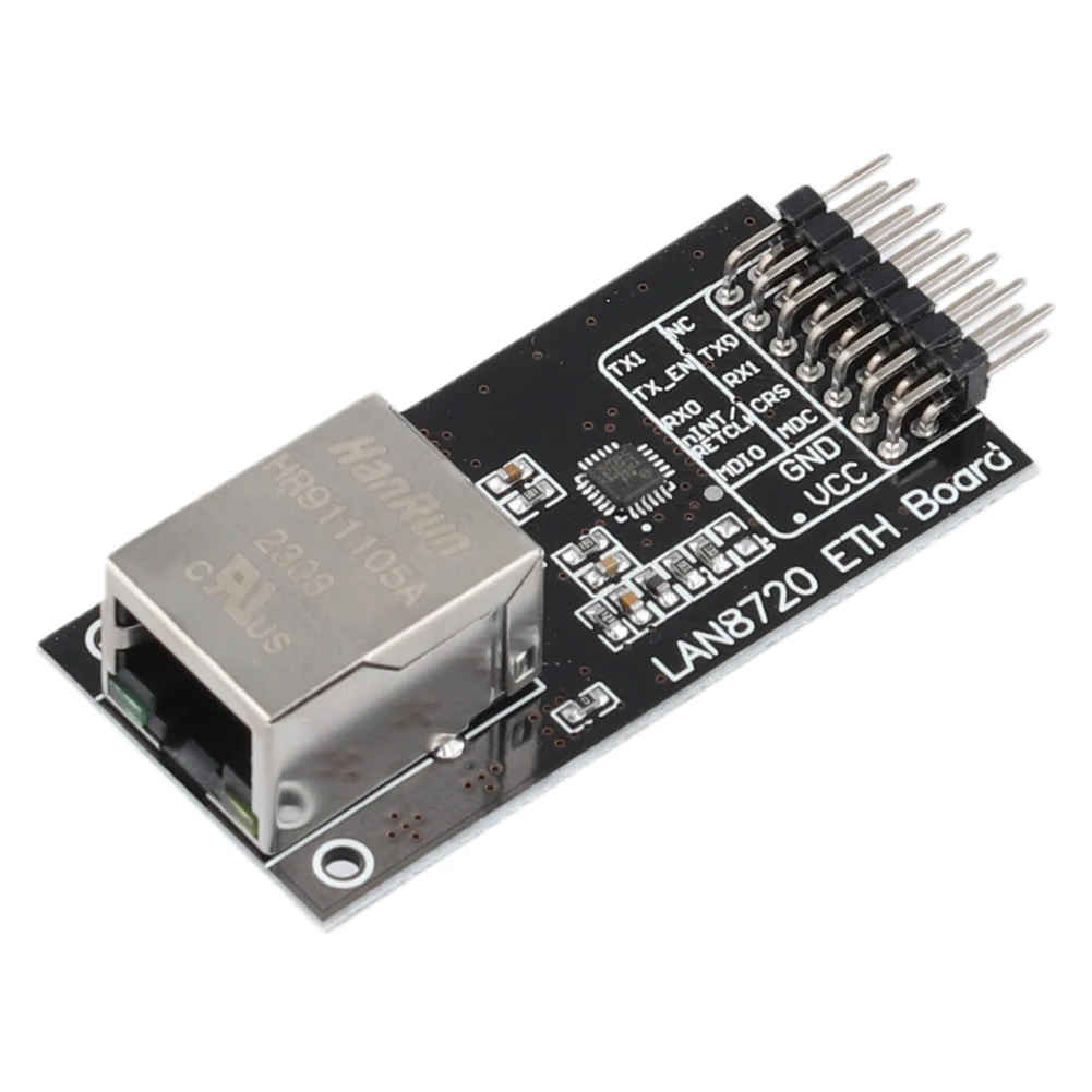 LAN8720 Embedded Web Server Ethernet Physical Transceiver Connector 3.3V Physical Layer Transceiver PHY Module for Arduino DIY