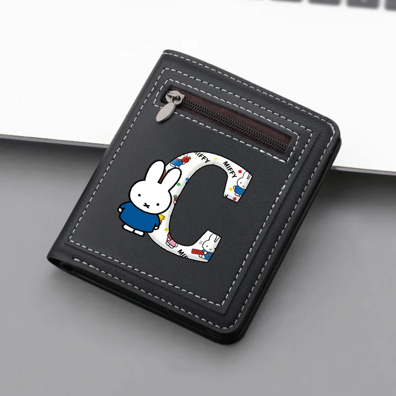 Miffy Anime Short Wallet Kawai - Coin Holder Men ulasan dan harga