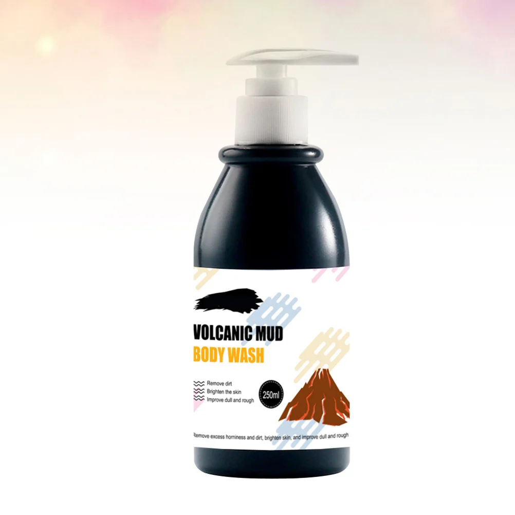 1 قطعة جل الاستحمام الطيني البركاني قسط تبييض التقشير التطهير العميق غسل الجسم حمام كريم المنزل فندق استخدام هلام الاستحمام #5