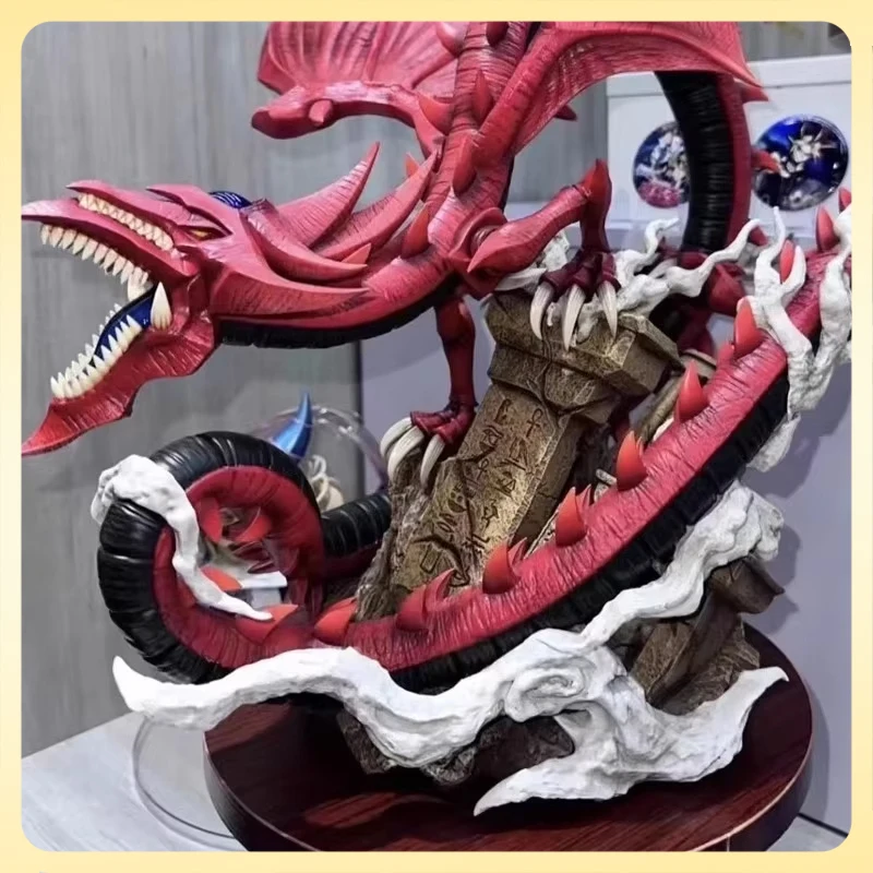 Slifer the Sky Dragon Anime Figure Duel Monsters Figure Monsters LEGION Figurine Pvc Gk Statue Model Doll Collection Toy Gifts