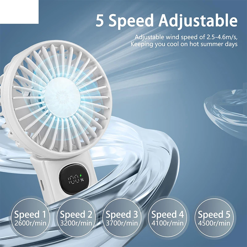 Mini Frost Fan Portable Air Conditioner AC Cooler Humidifier Personal Air Cooler With1/2/3 H Timing 7 Colors LED Light