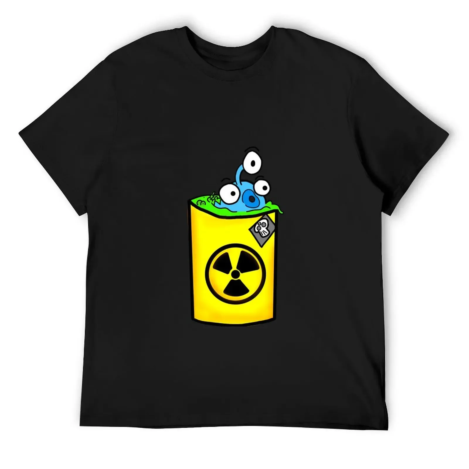 

radioactive fish T-Shirt hippie clothes man clothes t shirt men 100℅ cotton