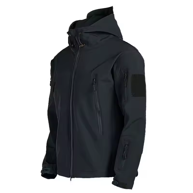 Military Shark Skin Soft Shell Jackets Men Tactical Windproof Waterproof jacket men Army Combat Jackets Mens Hooded Bomber Coats - Image 3