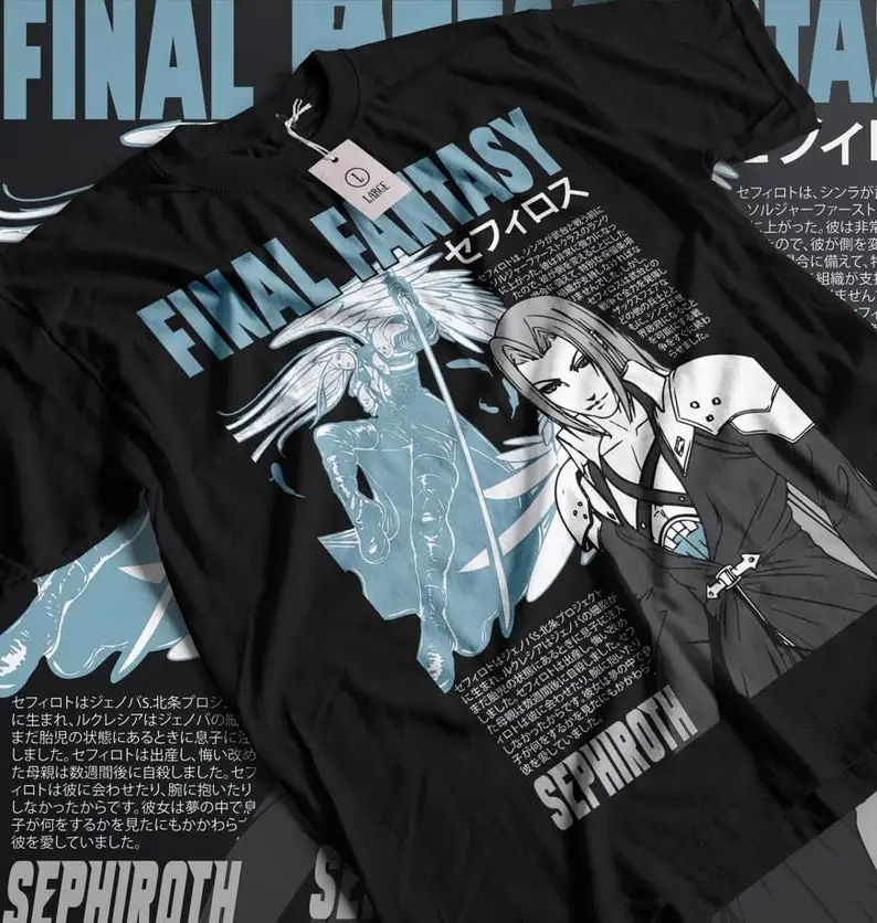 

Starry Mako Reactor Unisex Graphic Tee, FF7 Shirt, Final Fantasy Tee