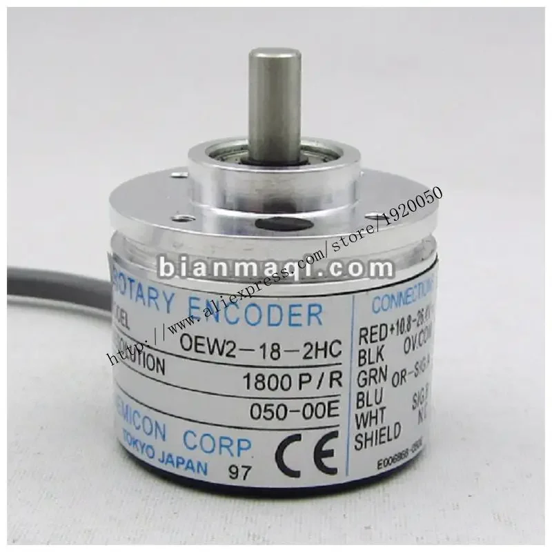 Close control of the rotary encoder 1800 line shaft diameter 6mm outer diameter of the inner supply of  OEW2-18-2HC 38mm