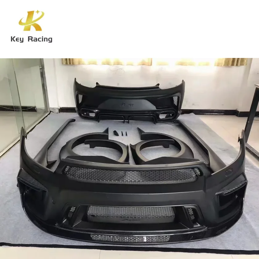 Scirocco Upgrade ASPEC Style Body Kit Front Rear Bumper Car Fender Side Skirts For Volkswagen Scirocco