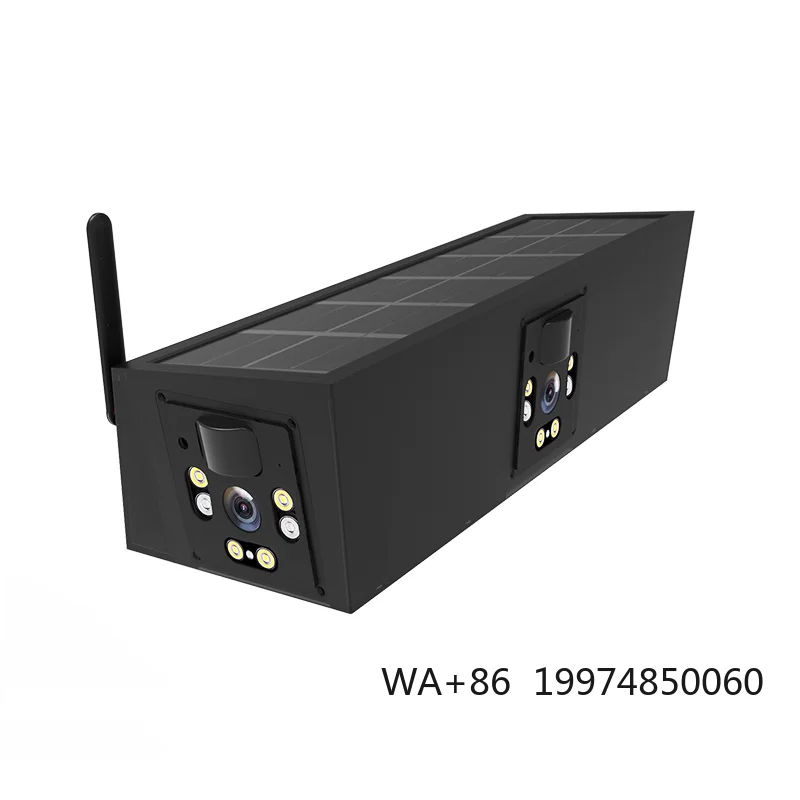 

Outdoor 4G 1080P*3 Channels Low Drawing Motion Detect Wireless Remote Monitor With High Capacity Battery and Solar Panel