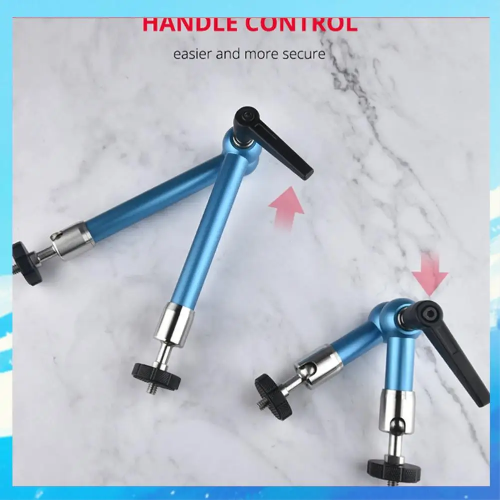 

2X YELANGU 7 Inch Magic Articulated Arm Magic Arm Rig Head For Mounting Monitor Video Light DSLR Camera-[A49T]