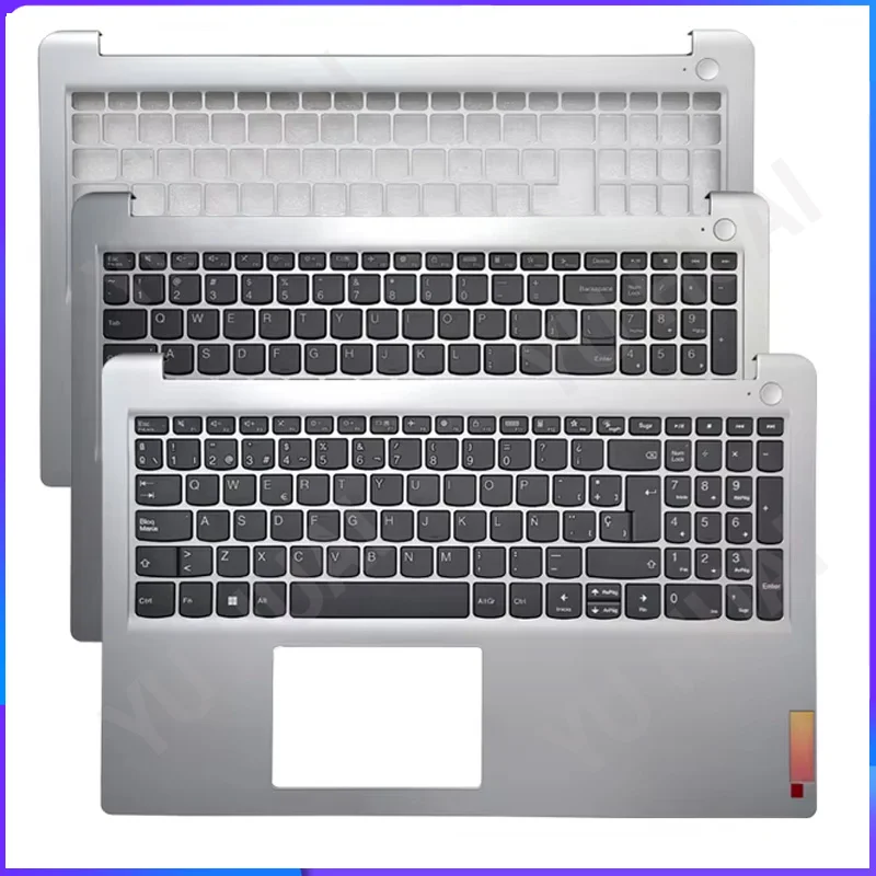 جديد لينوفو IdeaPad 1-15ADA7 1 15AMN7 الولايات المتحدة/المملكة المتحدة/الإسبانية لوحة المفاتيح Palmrest الغطاء العلوي 5CB1F36624