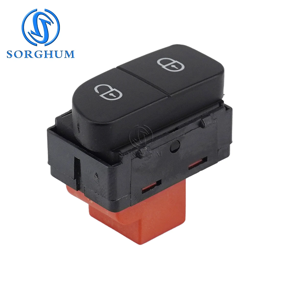 SORGHUM 5U0962125 For VW FOX GOL GV Power Window Switch Central Lock Control Switch Button 4 PINs 19008 5U0 962 125 373959855A