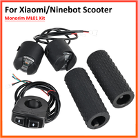 Monorim ML01 Kit Mount Handle Bar for Xiaomi Ninebot Universal Electric Scooter 22mm Left and Right Turn Signals Lights