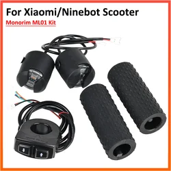 Monorim ML01 Kit Mount Handle Bar for Xiaomi Ninebot Universal Electric Scooter 22mm Left and Right Turn Signals Lights