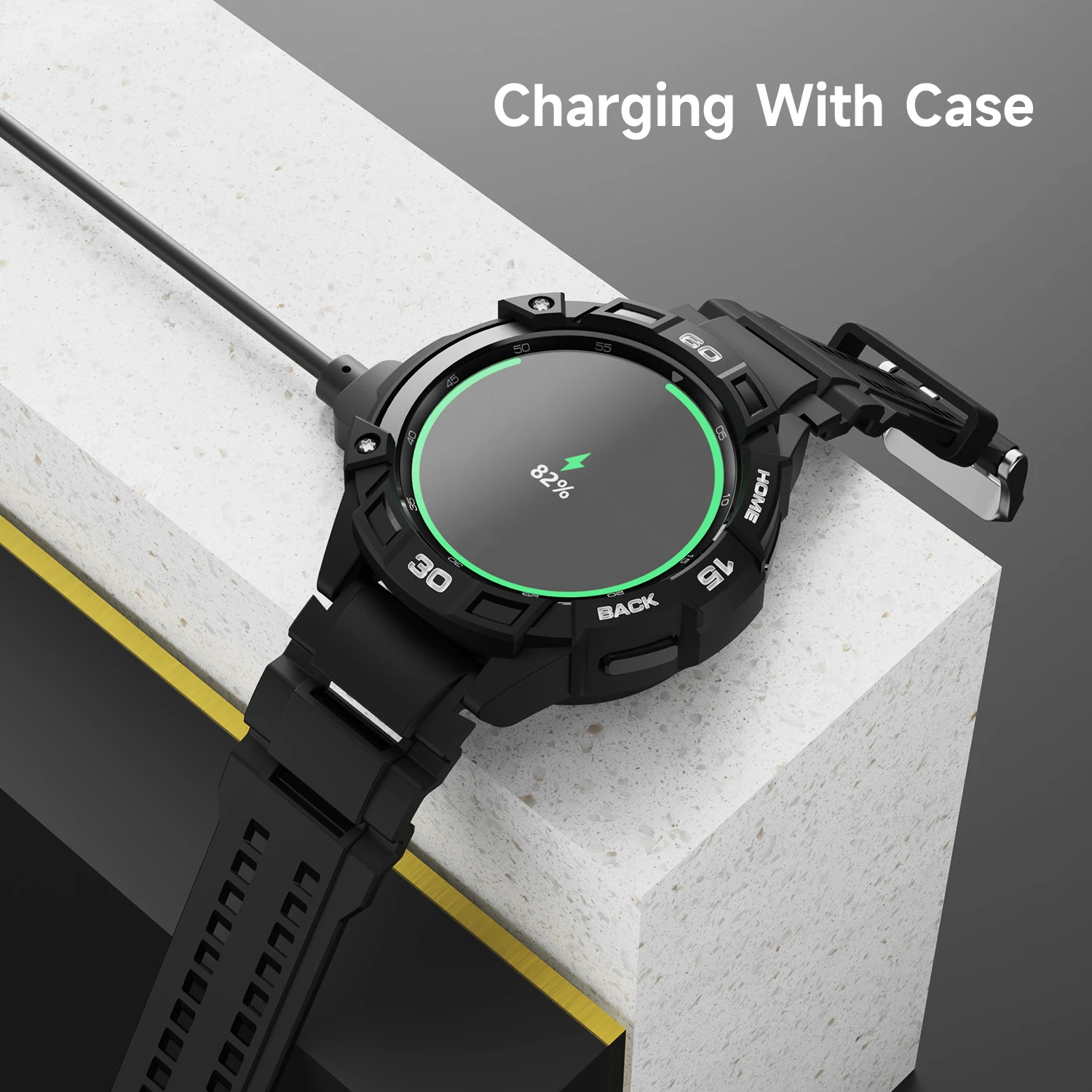 2022 New For Samsung Galaxy Watch 4 Classic 46mm TPU Case Cover Band Strap Bracelet Charger for Galaxy Watch 4 Cover