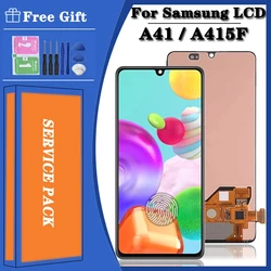 6.1'' New For Samsung  A41 A415 A415F A415F/DS LCD Display Touch Screen Digitizer Assembly With Burn Shadow