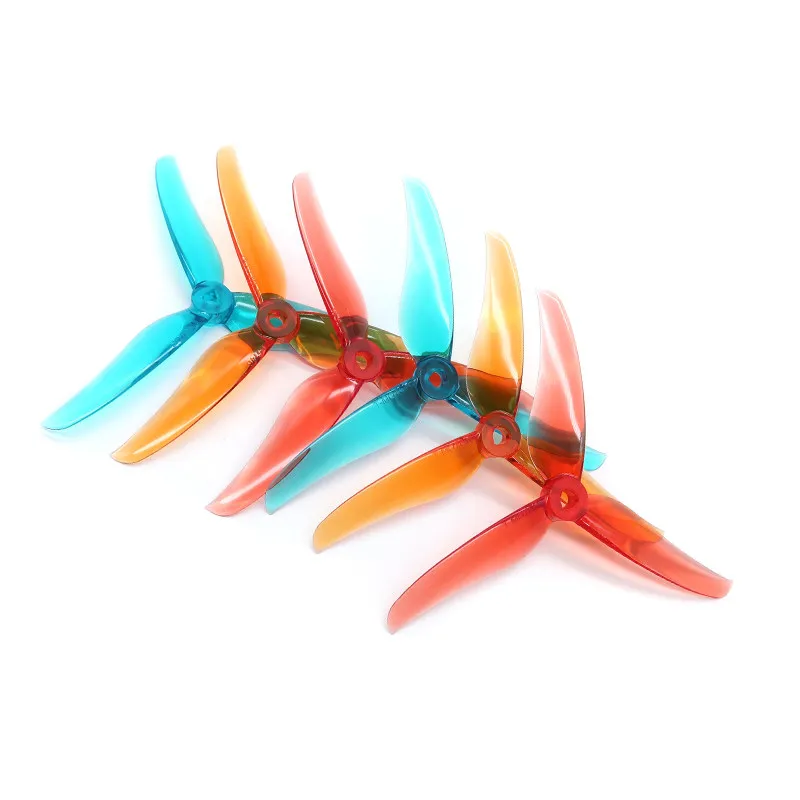 2Pairs T-motor T5146 5146 5 Inch 3-blade Propeller CW CCW POPO System Compatible Polycarbonate Lightweight for FPV Racing Drone