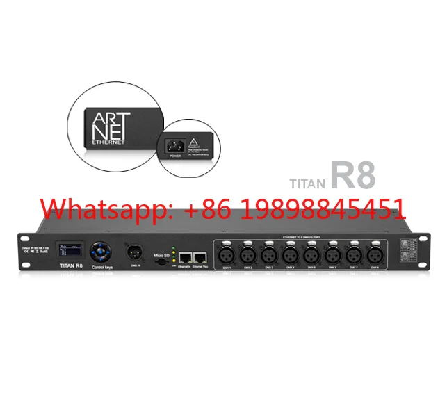 Programmable DMX512 Lighting Controller, RGB ArtNet Stage Light Console