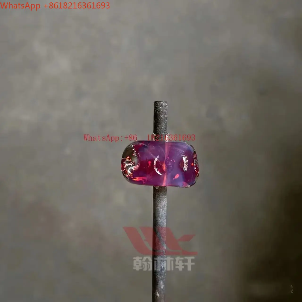 Limited Time NEW EXP41 540 Rose Red Burnt Glass Lamp Rod Color Borosilicate Glazed Hard Glass Strip