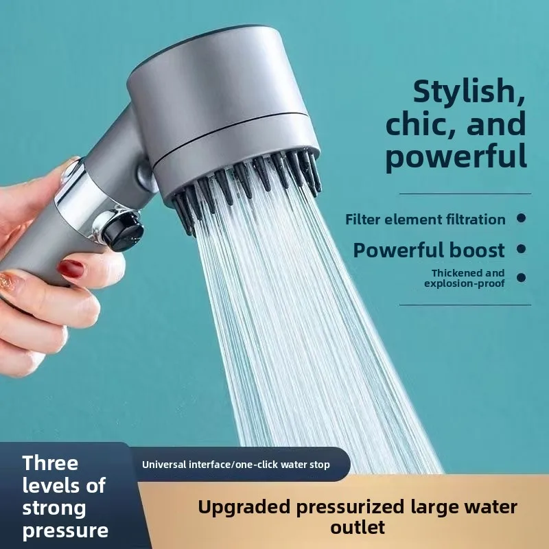 

High-pressure shower head shower set wholesale household handheld shower head bathroom bracket