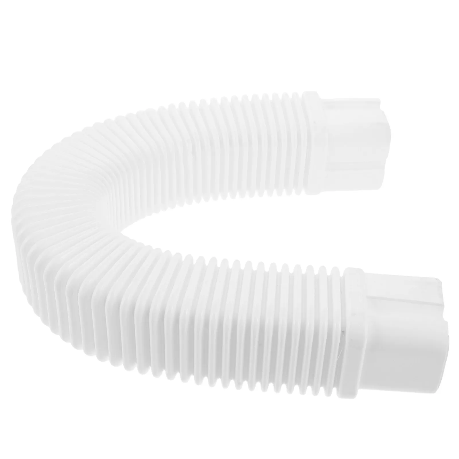 2Pack 3 Inch Line Set Cover for Mini Split Ac Pipe Cover Outdoor Flexible Duct Sleeve Weather Resistant PVC Organizer