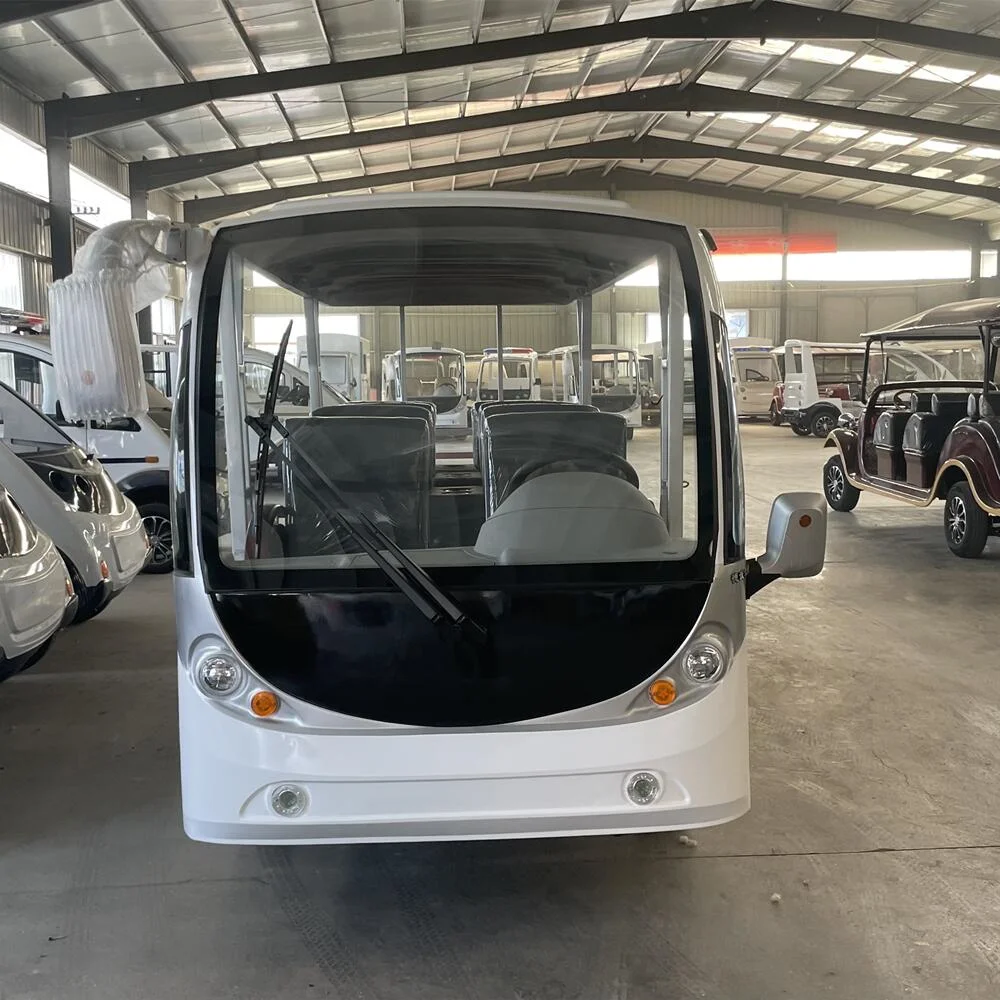 Chinese factory supplies 8-person electric sightseeing vehicles with electric golf carts and beach bikes