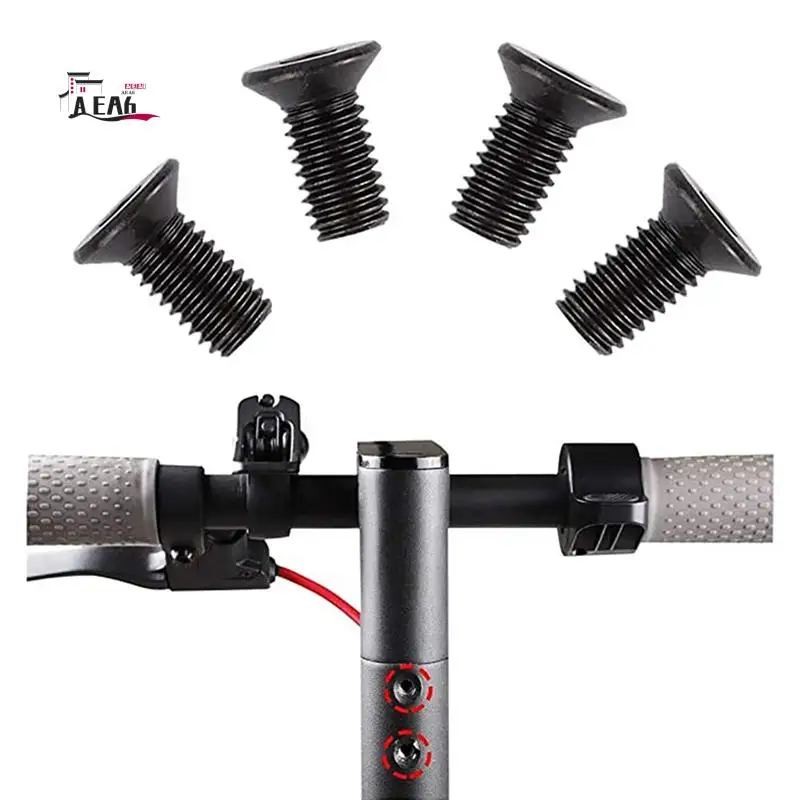 

AEA6-Scooter Screws Mounting Screw Scooter Frontal Head Screws Attachment Flat Head Screws