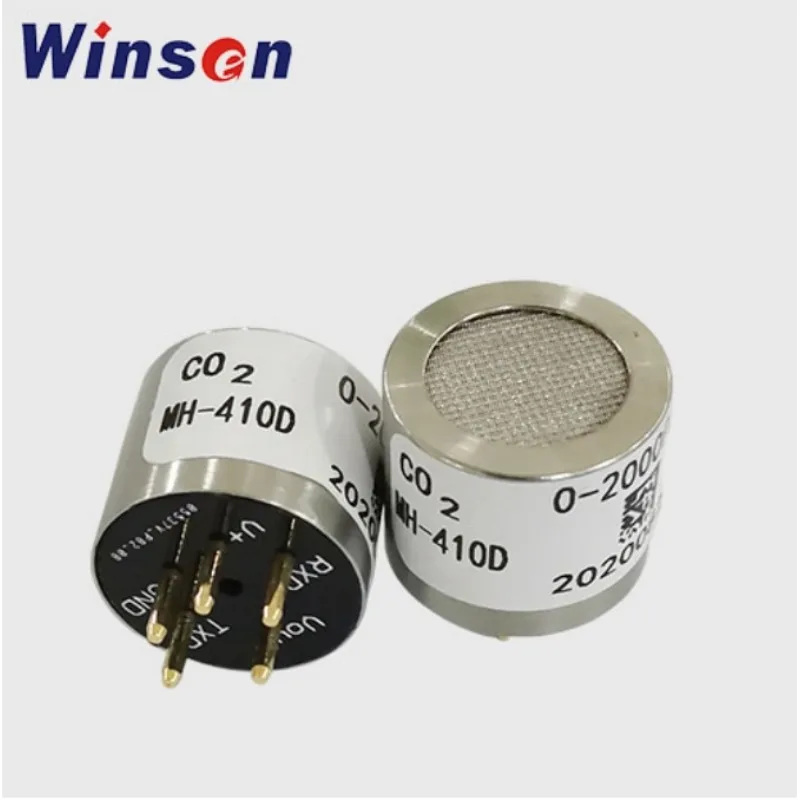 1/2pcs Winsen MH-410D NDIR InfraredC02 Sensor Anti-poisons, Anti-vaporInterference UART, Analog Voltage SignalLong Lifespan