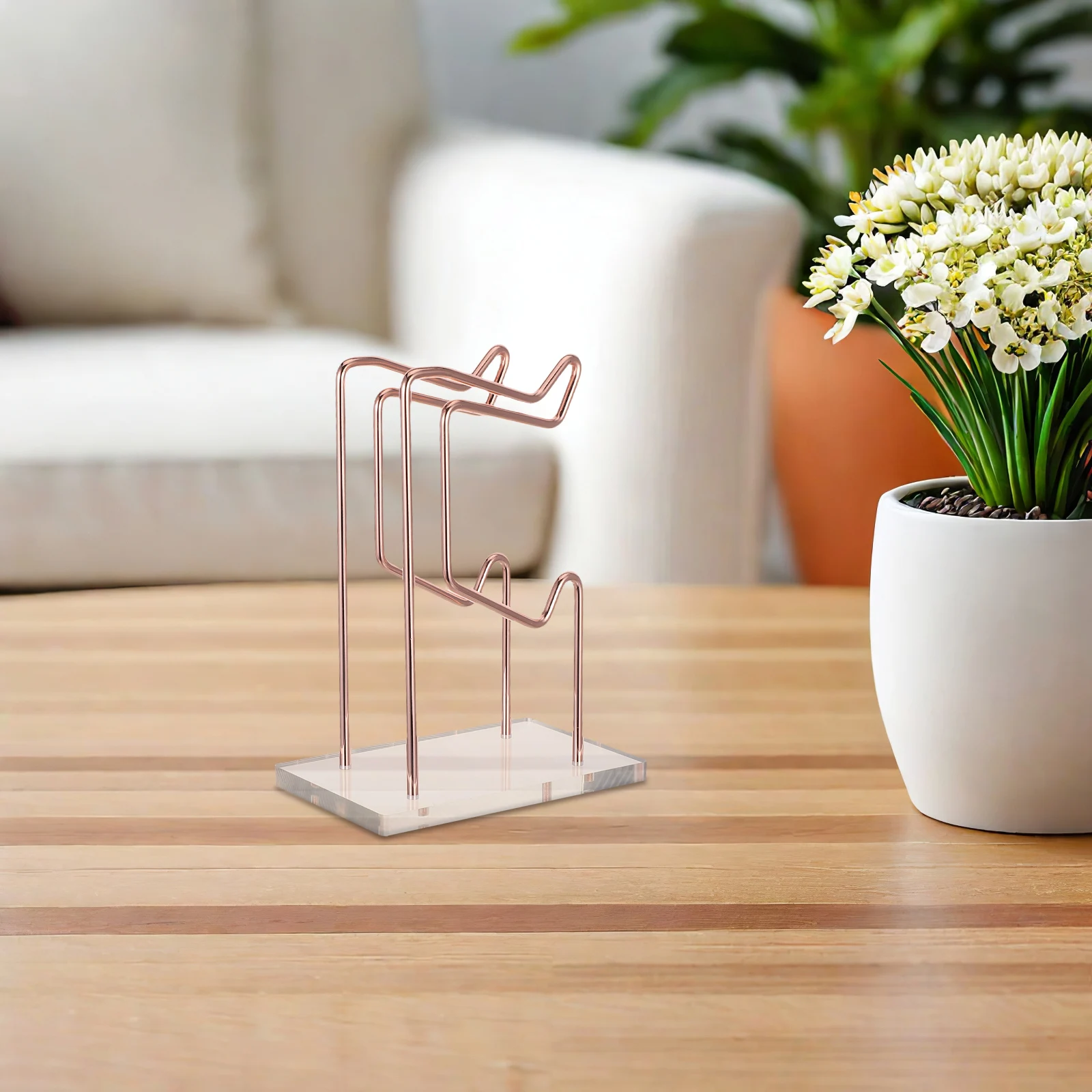 

Кронштейн для игровой консоли, подставка для контроллера, металлическая основа из розового золота, органайзер для хранения игровых аксессуаров