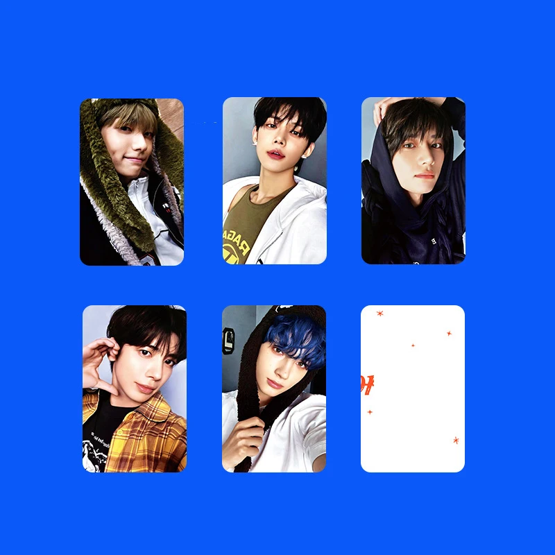 5/9Pcs/Set KPOP Beomgyu Yeonjun Minisode 3 Album New Lomo Cards Taehyun Soobin Hueingkai Member Selfie Photocard Fans Collection