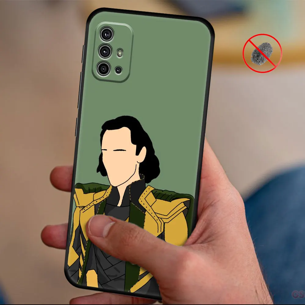 For Motorola G8 Plus Power G30 G60 Edge 20 One Fusion G9 Play Lite Hyper Armor Loki Tom Hiddleston and Sophia Phone Funda