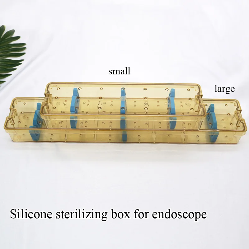 

Sterilizing Box for Endoscope Surgical Endoscopic Instruments Silicone Disinfection Box Autoclave Sterilizer Medical Students