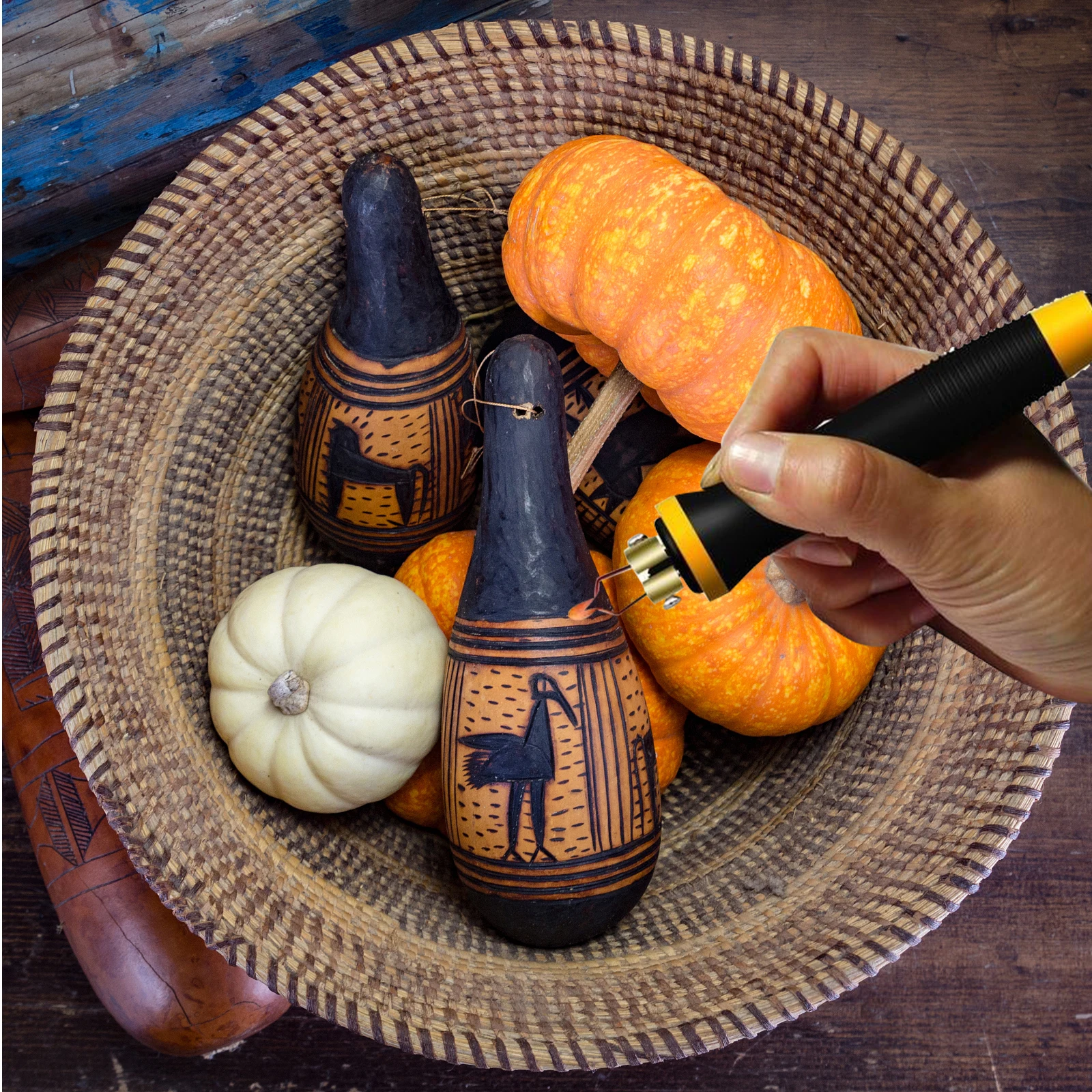 

15 шт., профессиональный комплект наконечников для выжигания древесины, высокая термостойкость, практичный дизайн, наконечники для выжигания проводов, наконечники для проводов