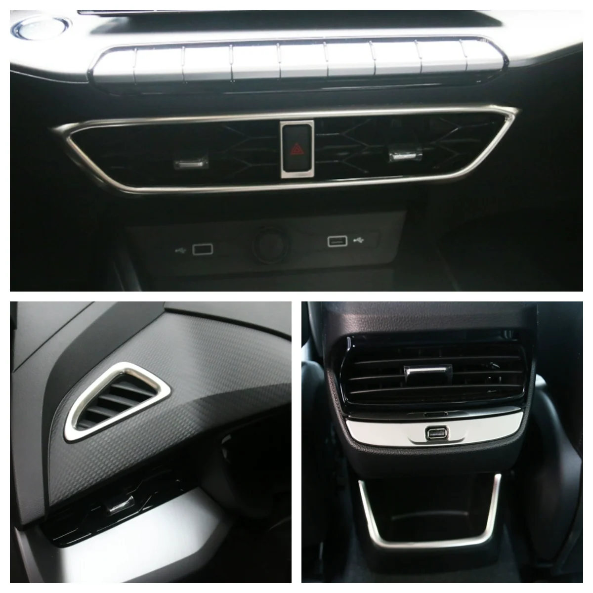 Car Interior Decorative lines For MG 5 MG5 MGGT GT 2nd 2022 2021 2023 Car Front Panel Central Control Air Outlet Decorated