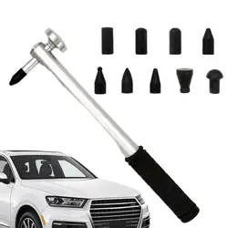 Aluminum Auto Dent Remover Hammer With 9 Heads Car Dent Repair Hammer No Trace Shaping Body Sheet Metal Dent Repair For Car Dent