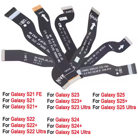 Replacing LCD Flex Cable For Samsung Galaxy S25 S24 S23 S22 S21 S21+ S22+ S22-Ultra S23+ S23-Ultra S24+ S24-Ultra S25+ S25-Ultra