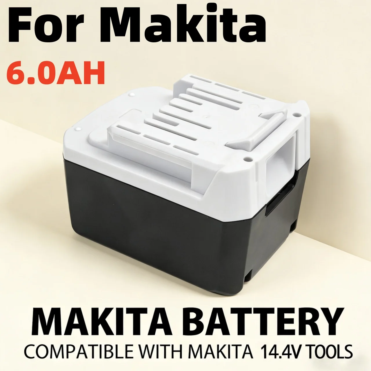 

14.4V 6.0Ah/10.0Ah BL1413G Rechargeable Li-Ion Battery For Makita BL1460G DC18WA DMR106 UH480D UH520D UM165D UR140D