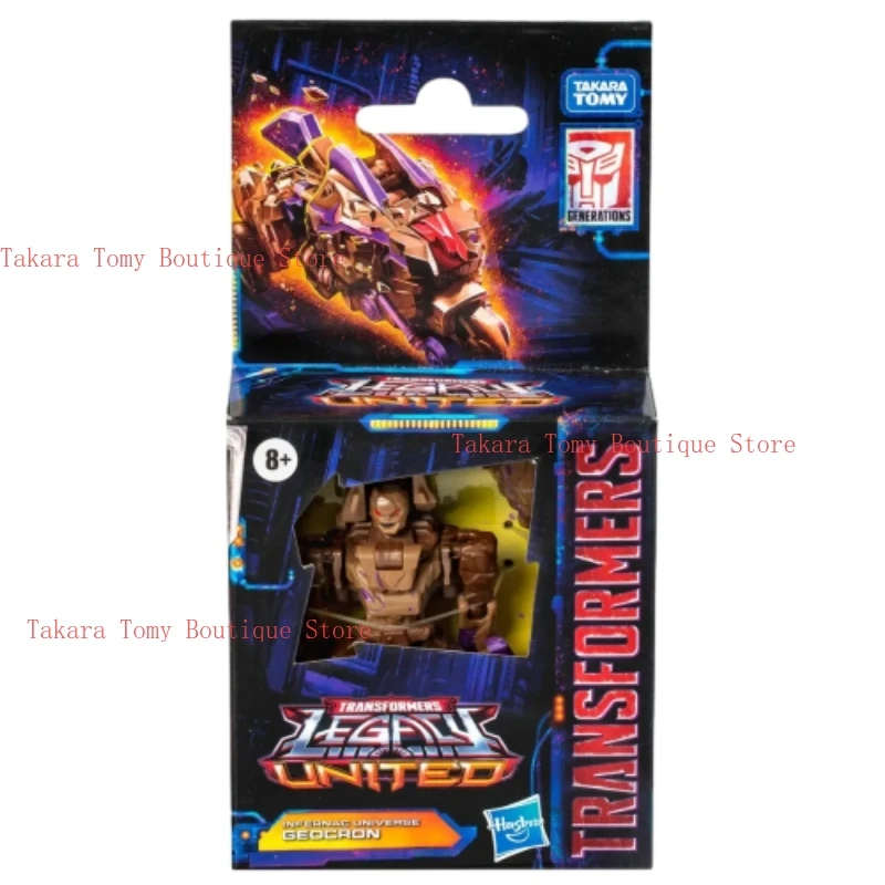 Takara Tomy Transformers Toys Legacy United Core Class Infernac Universe Geocron figuras de acción Autobots Hobbies Gifts, en Stock