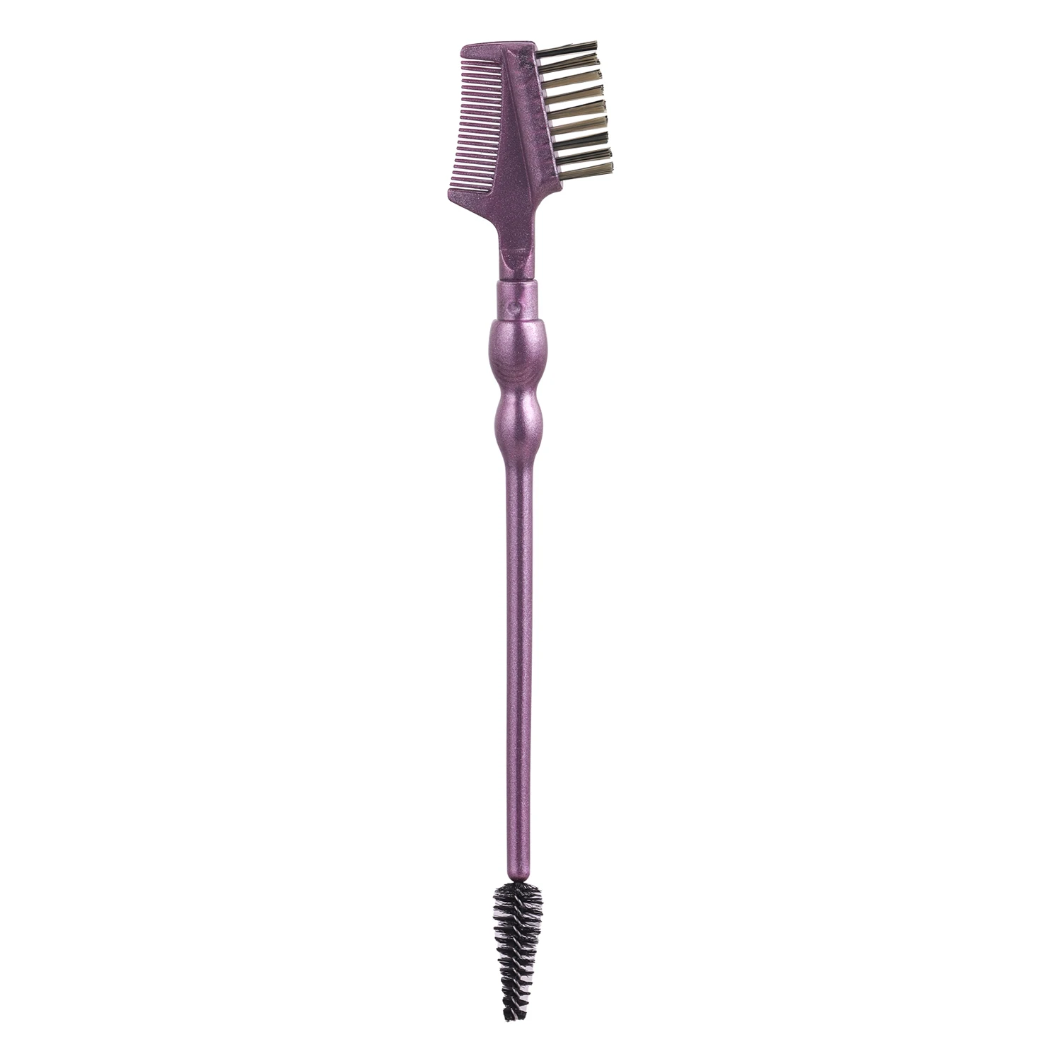 eyebrow brush and Eyelash brush,1pcs Creative Multifunctional Double headed Cosmetic Brush for Women Eye Brow Shaper