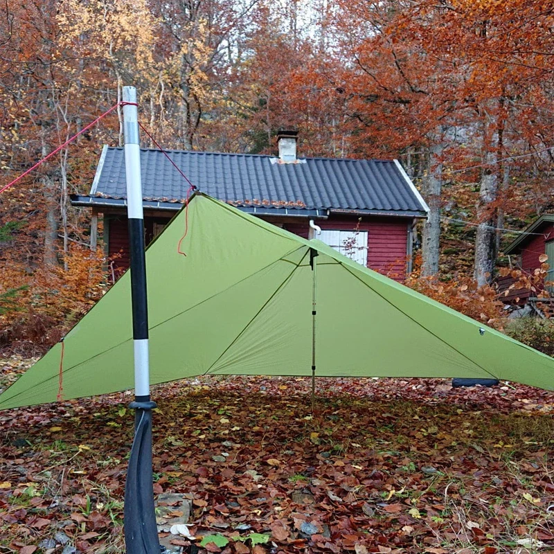 FLAME'S CREED TrailStar Minaret Ultraleichtes, tragbares Spire 2-Mann-Shelter-Campingzelt mit 20D-Silikonbeschichtung zum Wandern – Detail 1