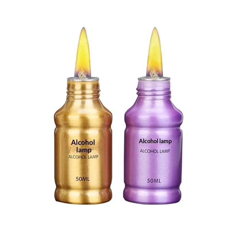 Camping Cooking Alcohol - 50ML Alcohol Burner Lamp Aluminum Alloy