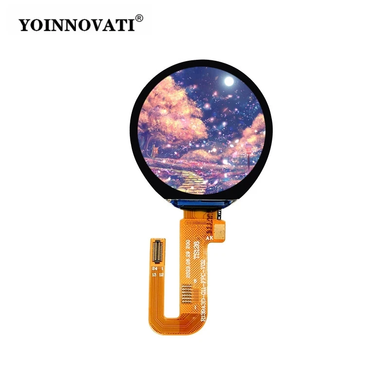 1.39-inch Round TFT Display Module with Rotary Knob 360x360 Resolution QSPI Interface, GC9B71 Driver, Full View Round LCD Module