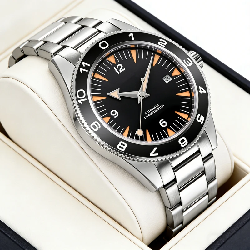 No Logo Version Diving Watch Men Sport Automatic Mechanical Mens Watches Luxury Waterproof 100m Watch Miyota Japan Movement