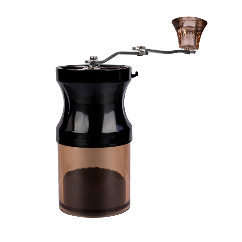 New Cheap 1PCS Manual Coffee Grinder Ceramic Burr Adjustable for Espresso French Press,Portable Travel Camping Hand Crank