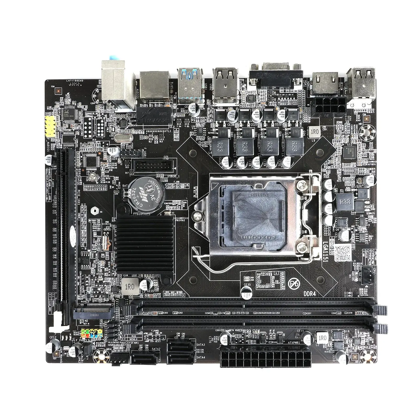 B250 Motherboard B250-mainboard  Support 2X DDR4 RAM Socket 1151（6，7，8，9Gen）CPU