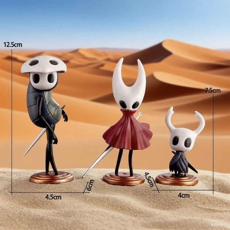 3 قطعة مجوفة فارس أنيمي الشكل الدبور فارس نموذج بولي كلوريد الفينيل زينة زخرفية تحصيل لعبة هدية #1