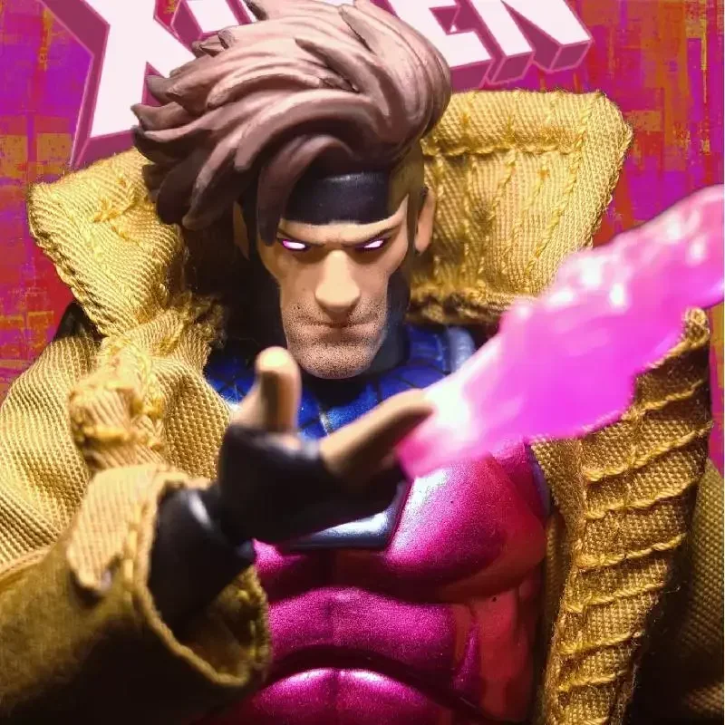 Em estoque ct brinquedos gambit figura mafex 131 x-men wolverine anime figura de ação estatueta estátua modelo personalizado meninos presentes brinquedos