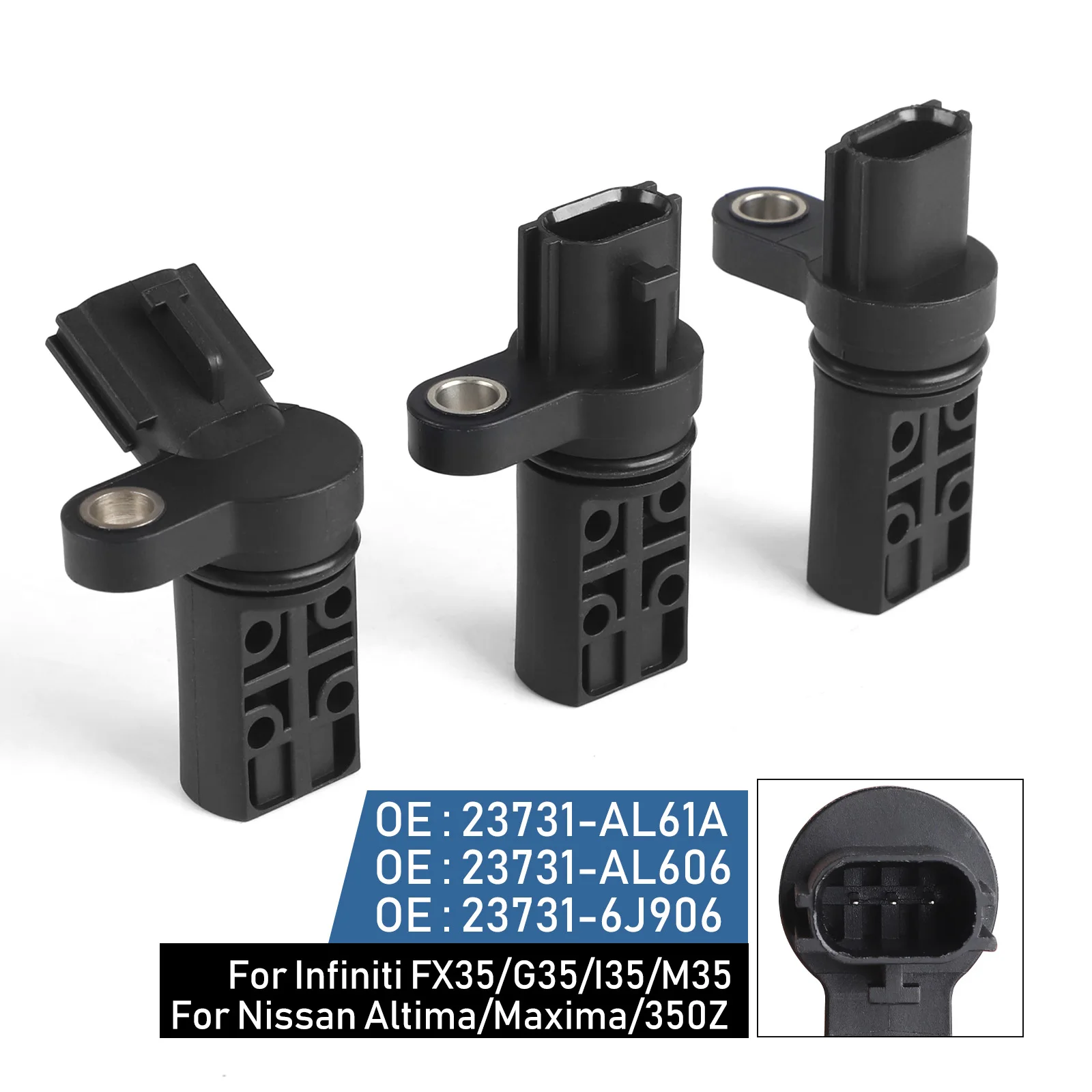 

23731-AL606 23731-AL61A 23731-6J906 Camshaft Crankshaft Position Sensor For Nissan 350Z Altima Maxima Infiniti FX35 G35 I35 M35
